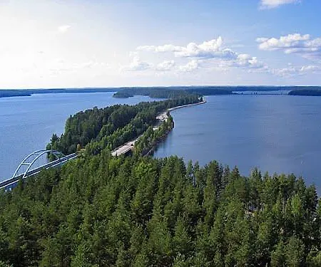 Mannimaatila Uni Lux Ferienhaus Punkaharju